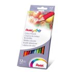 Pentel Set di matite colorate da 12