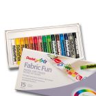 Pentel Set di gessetti tessili di 15 colori