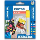 Pilot Pintor pennarelli a vernice neon set di 6