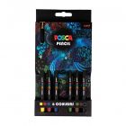 Posca Pastels set di 6 matite