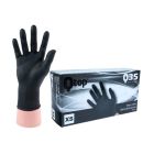 Qtop Nitril Guanti - 100 pezzi - Nero