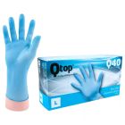 Qtop Q40 Guanti in nitrile blu 100x