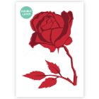 QBIX Stencil rosa - Formato A3 - 2 strati