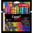 STABILO Cappi pennarelli set di 12 colori