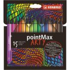 STABILO PointMax pennarelli set di 15 colori