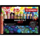 STABILO Woody Matite colorate set di 10 colori