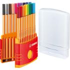 STABILO fineliner point 88 ColorParade set di 20