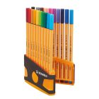 STABILO fineliner point 88 ColorParade set di 20