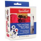 Speedball Inchiostro per stampa su tessuto e carta: set di 6 colori