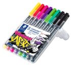 Staedtler Lumocolor ART 31 - set di 8 pennarelli indelebili