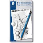 Staedtler Mars Lumograph 100 set di 12 matite (8B-2H)