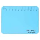 Westcott Tappetino artigianale - Blu 22,7 x 30,4cm