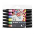 Winsor & Newton Promarker Watercolour Floral set di 6 pennarelli ad acqua