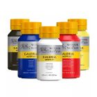 Winsor & Newton Galeria Colori acrilici 500ml - Set di 5 colori base