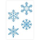 Stencil per fiocchi di neve in 3 dimensioni