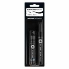 Molotow Blackliner Brush Marker & Set di ricarica da 30 ml