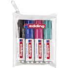 Edding 0,5 mini set di pennarelli indelebili di 4 colori