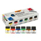 Javana set pittura per tessuti - Colori primari - Per tessuti leggeri