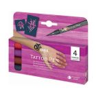 Kreul Set di penne per tatuaggi + 2 modelli