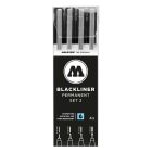 Molotow Blackliner 4x set di pennarelli 2