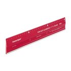 Transotype Righello da taglio in alluminio professionale da 30 cm