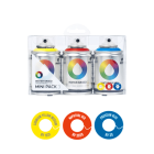 MTN Water Based 100 Workshop 3-Pack Giallo/Rosso/Blu