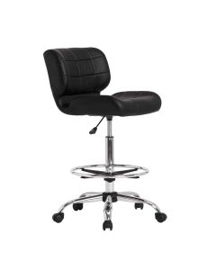 Studio Designs Black Crest sedia da disegno - Cromo/nero