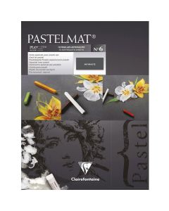 Clairefontaine Pastelmat No. 6 - 18x24 cm - Antracite