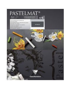 Clairefontaine Pastelmat No. 6 - 24x30cm - Antracite