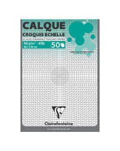 Clairefontaine Carta da lucido A3 in scala