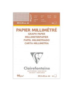 Clairefontaine Carta quadrata velina - A3
