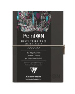 Clairefontaine Paint-ON Diario di viaggio - Nero - Tecnica mista