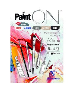 Clairefontaine Paint-ON Blocco A3 - 6 colori