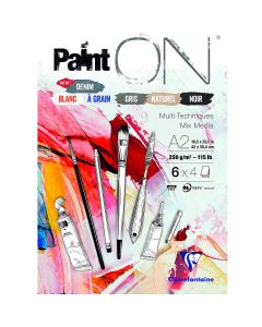 Clairefontaine Paint-ON Blocco A2 - 6 colori
