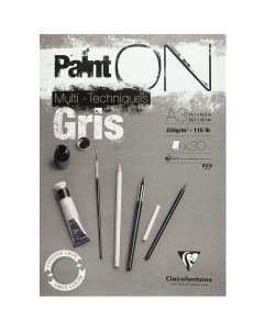 Clairefontaine Paint-ON Blocco A3 - Grigio