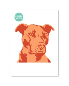 QBIX Stencil per cani - Formato A3 - 2 strati