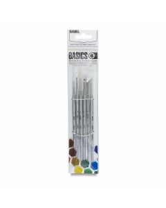 Liquitex Basics Pennelli per pittura acrilica set di 6