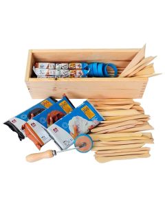 Set per modellismo in cassetta di legno 6