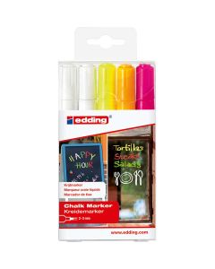 Edding 4095 Set di 5 penne a gesso
