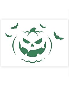 Stencil per zucca di Halloween in 3 dimensioni