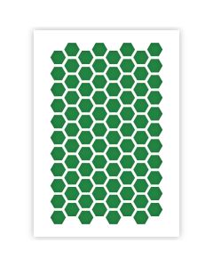 Modello di modello esagonale in 3 dimensioni