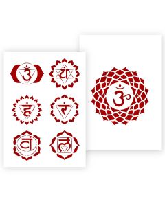 Stencil Chakra in 3 dimensioni