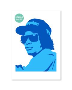 QBIX Stencil Eazy-E - Formato A3 - 2 strati