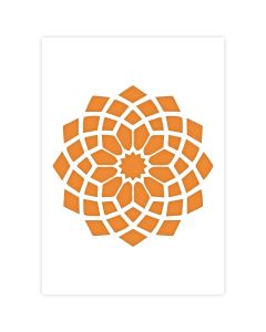 Modello di mandala in 3 dimensioni