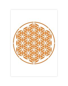 Mandala Stencil - Formato A4