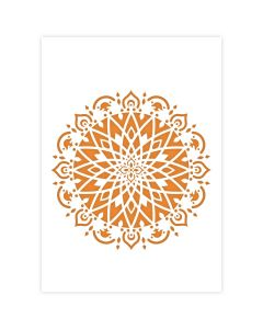Mandala Stencil - Formato A4