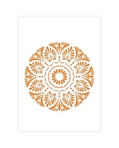 Mandala Stencil - Formato A4