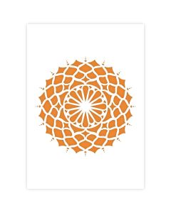 Mandala Stencil - Formato A4