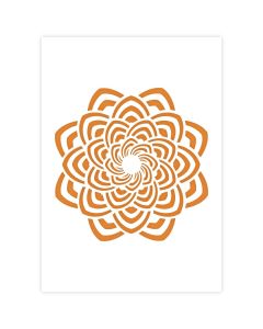 Mandala Stencil - Formato A4