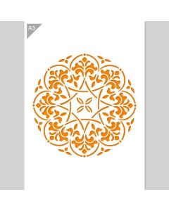 Mandala Stencil - Formato A3